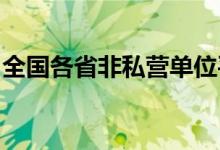 全国各省非私营单位平均工资排行：浙江居首