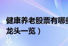 健康养老股票有哪些（相关健康养老上市公司龙头一览）