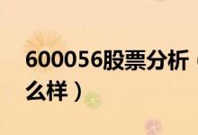 600056股票分析（中国医药600056股票怎么样）