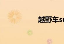  越野车suv哪款省油? 
