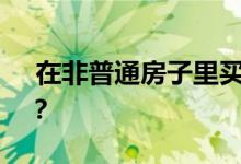  在非普通房子里买房或看房有哪些注意事项？ 