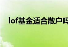 lof基金适合散户吗 lof基金建议新手买吗