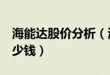 海能达股价分析（海能达002583股票现在多少钱）