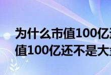 为什么市值100亿还不是大盘股票 为什么市值100亿还不是大盘股