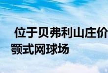  位于贝弗利山庄价值6000万美元的庄园内下颚式网球场 