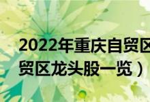 2022年重庆自贸区概念股票有那些（重庆自贸区龙头股一览）