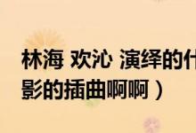 林海 欢沁 演绎的什么（林海的欢沁是哪部电影的插曲啊啊）
