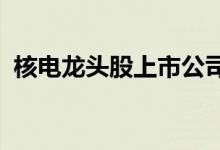 核电龙头股上市公司有哪些核电概念股一览