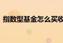 指数型基金怎么买收益高 指数型基金怎么买