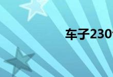 车子230t是什么意思 