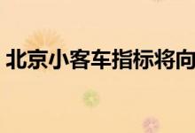 北京小客车指标将向无车家庭倾斜（附原文）