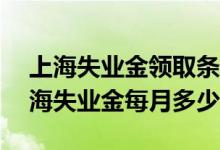 上海失业金领取条件及标准2022 2022年上海失业金每月多少钱 