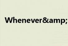 Whenever&（Wherever全部歌词）