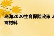 乌海2020生育保险政策 2022年乌海生育保险报销流程和所需材料 