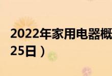 2022年家用电器概念上市公司名单一览（4月25日）