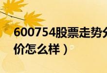 600754股票走势分析（锦江酒店600754股价怎么样）
