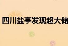 四川盐亭发现超大储量油气田（具体有多少）