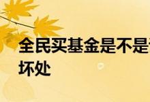 全民买基金是不是该退出 全民买基金有什么坏处