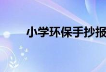 小学环保手抄报（小学环保手抄报）