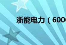 浙能电力（600023）最大股东是谁