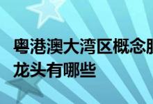 粤港澳大湾区概念股名单粤港澳大湾区概念股龙头有哪些