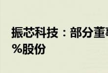 振芯科技：部分董事及监事拟减持不超0.036%股份