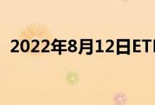 2022年8月12日ETF黄金最新净持仓量数据