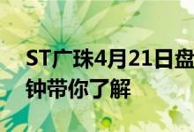 ST广珠4月21日盘中报6.41元市值多少五分钟带你了解