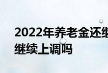 2022年养老金还继续涨吗 2022年养老金还继续上调吗