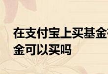 在支付宝上买基金有风险吗 支付宝中风险基金可以买吗