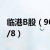 临港B股（900928）今日股价多少（2021/4/8）