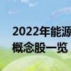 2022年能源互联概念股龙头有哪些能源互联概念股一览