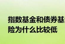 指数基金和债券基金哪个风险低 指数基金风险为什么比较低