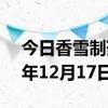 今日香雪制药300147股票行情分析（2020年12月17日（））