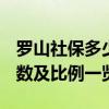 罗山社保多少钱一个月 2022罗山社保缴费基数及比例一览表 