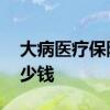 大病医疗保险怎么缴费 大病医疗保险一年多少钱 