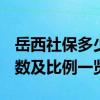 岳西社保多少钱一个月 2022岳西社保缴费基数及比例一览表 