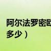 阿尔法罗密欧价格图片（阿尔法罗密欧价格是多少）