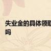 失业金的具体领取手续是什么 失业金领过一次还能领第二次吗 