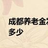 成都养老金发放时间2022 5月养老金每月领多少 