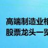 高端制造业相关股票有哪些（高端制造业概念股票龙头一览）