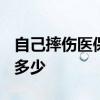 自己摔伤医保能报销吗 2022医保报销比例是多少 