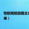 物联网模组概念龙头上市公司有哪些（物联网模组概念股名单）