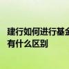 建行如何进行基金认购 建设银行：我想知道基金认购和申购有什么区别