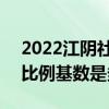 2022江阴社保缴费基数 2022江阴社保缴费比例基数是多少