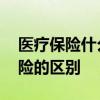 医疗保险什么时候开始交 医保和商业医疗保险的区别 