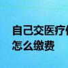 自己交医疗保险每月多少钱 自己交医疗保险怎么缴费 
