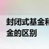 封闭式基金和lof基金的区别 lof基金和封闭基金的区别