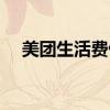 美团生活费借钱标准（美团生活费借钱）